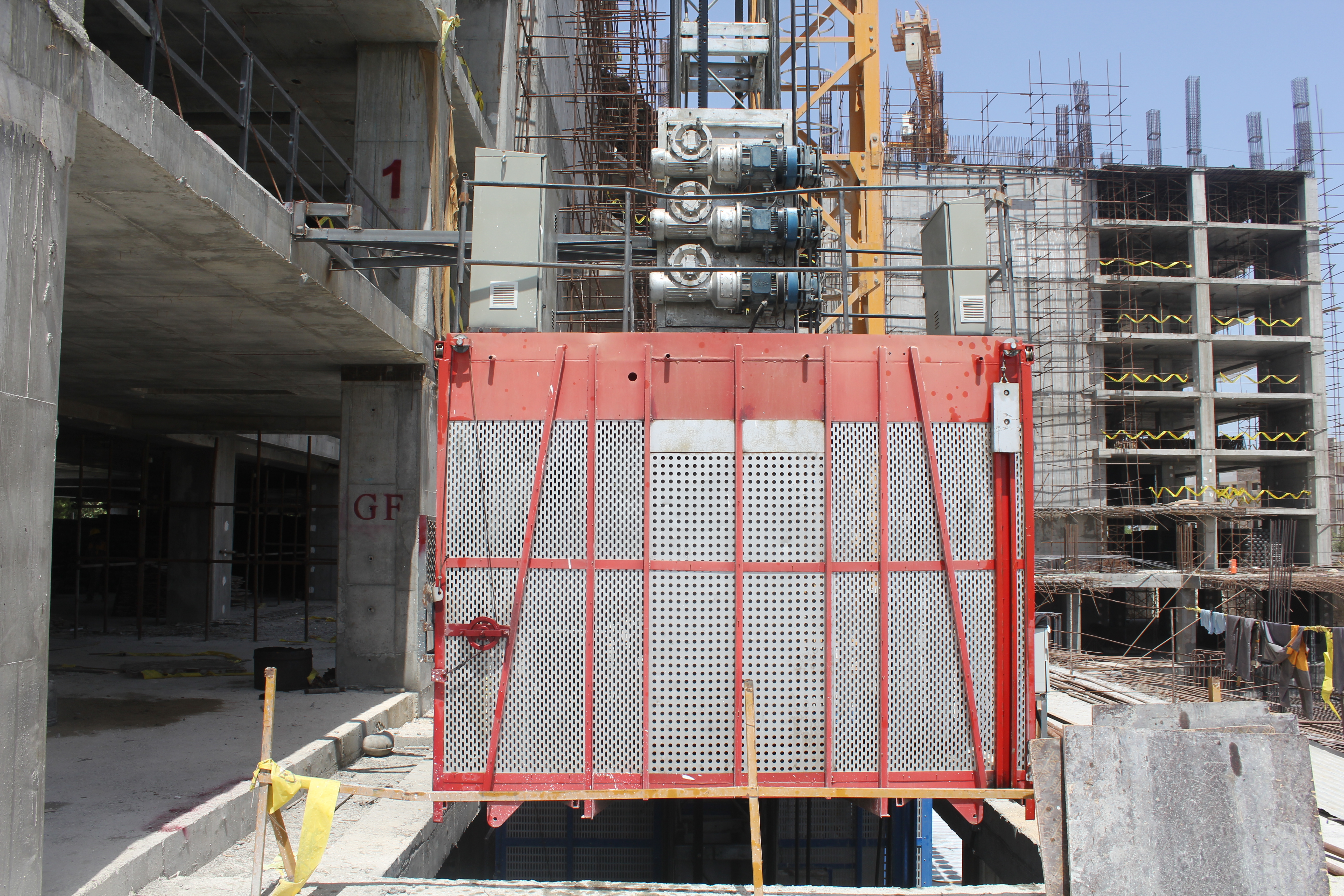 Behkish Marina Project: It was equipped with two twin workshop elevators